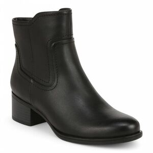 NATURALIZER Kelby Faux Leather Almond Toe Ankle Boots NIB